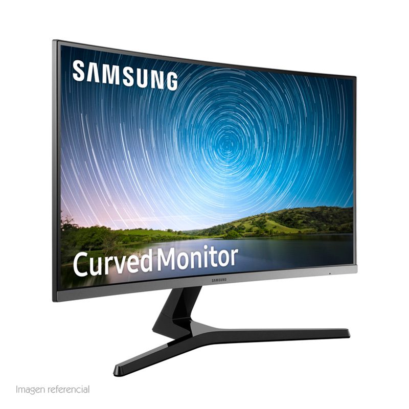 Monitor Samsung LC27R500FHLXPE, 27" Led Curvo, 1920x1080 FHD, HDMI / VGA / Audio.