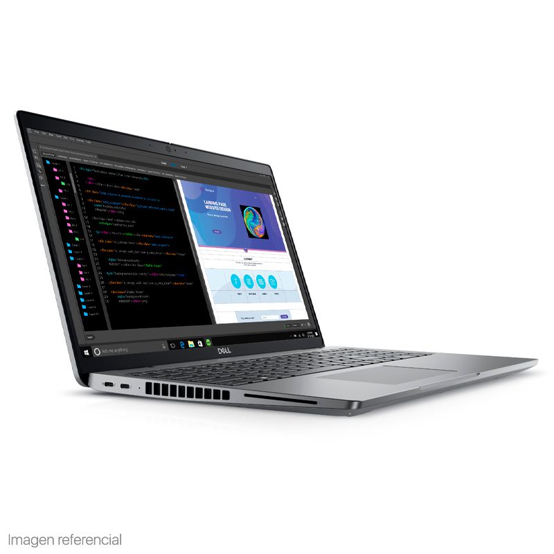 Notebook Ws Dell Precision 3580 15.6" LCD FHD Core i7-1360P 2.20/5.00GHz 16GB DDR5-4800MHz - Imagen 2