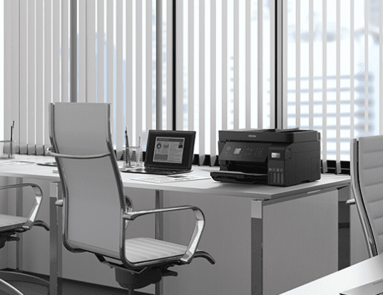 IMPRESORA MULTIFUNCIONAL EPSON ECOTANK L5590, IMPRIME/ESCANEA/COPIA/FAX/USB/LAN/WI-FI - Imagen 3