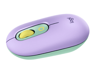 MOUSE LOGITECH POP BLUETOOTH COSMOS LAVANDER LILAC - Imagen 2