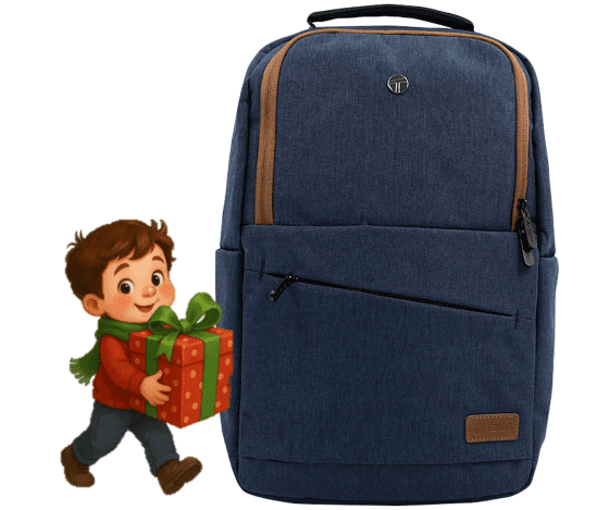 BACKPACK TEROS CITY BLUE TE-ACS9022BL, PARA NOTEBOOKS DE HASTA 15.6"
